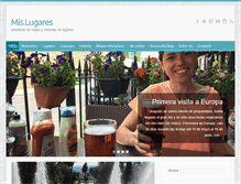 Tablet Screenshot of mislugares.com